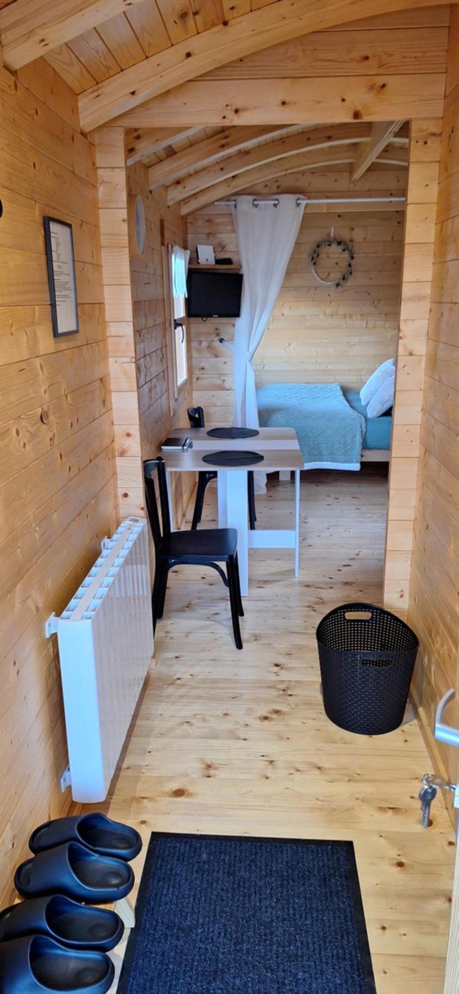 Roulotte La Boheme Est Son Spa En Baie De Somme Arrest Exterior photo
